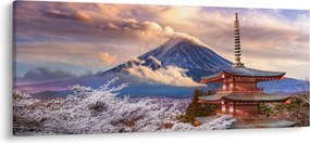 Tablou - Muntele Fuji (120x50 cm)