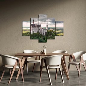 Tablou - Castelul pe stânci (150x105 cm)