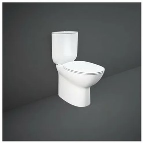 Vas wc pe pardoseala Rimless RAK Ceramics Morning Confort