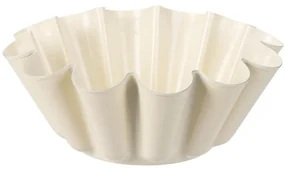 Forma prajitura Evron, crem, otel carbon, interor ceramica, 22 x 9 cm, 1200 ml