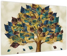 Tablou - Copac decorativ (90x60 cm)