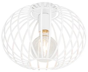 Plafoniera de design albă 30 cm - Johanna