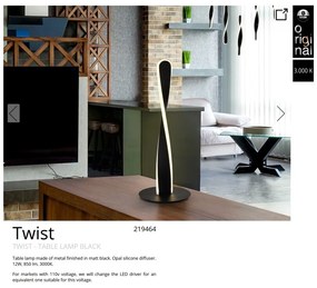 Veioza/Lampa de masa LED design modern Twist