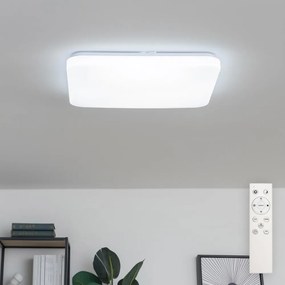 Brilagi - Plafonieră LED SMART dimmabilă, 24W, 230V, 43x43 cm, Wi-Fi Tuya + telecomandă