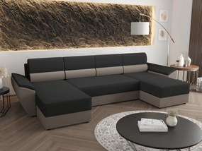 Colțar în formă de U Radiant U2 (Negru + Gri). 1057517