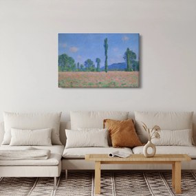 Tablou - Claude Monet, Poppy Field (Giverny), reproducere (90x60 cm)