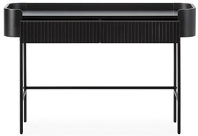 Masă consolă neagră 40x120 cm Willa – MOME