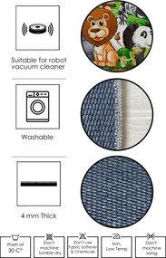 Covor, Woopamuk330, 160x230 cm, Alb