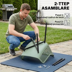 Outsunny scaune confortabile pentru exterior, mobilier de terasă, scaune confortabile pentru patio și terase | Aosom Romania