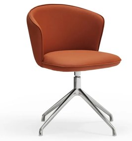 Set de scaune de sufragerie portocaliu 2 buc. tapițat Add – Teulat