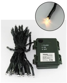 Instalație LED de Crăciun de exterior 50xLED/2 funcții 5,4m IP44 alb cald