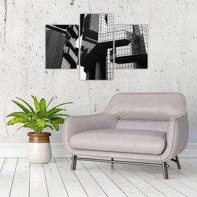 Tablou - Cladiri de sticlă (90x60 cm)