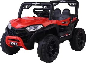 Masinuta Electrica cu acumulator pentru copii NOVOKIDS™ Buggy Mini UTV, Cu faruri luminoase, Telecomanda, 3-7 ani , max 30 kg, 3 Viteze, Lungime 110