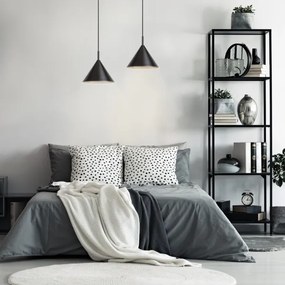 Lustră pe cablu JAROD 1xE27/40W/230V negru Rabalux 72007