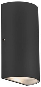 Aplică LED de exterior Nordlux ROLD LED/10,5W/230V IP54 negru