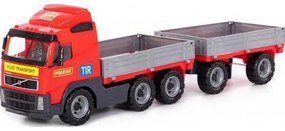 Camion cu remorca - Volvo PowerTruck, 77x19x25 cm, Wader