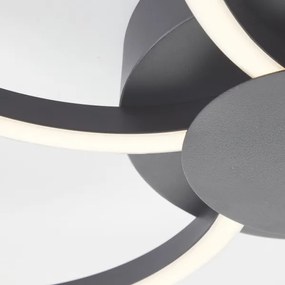Plafonieră LED Brilliant FICO LED/32W/230V d. 65 cm negru