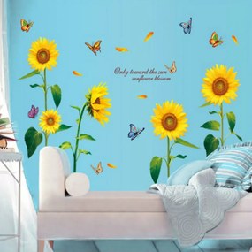 Sticker perete Floarea Soarelui Decor