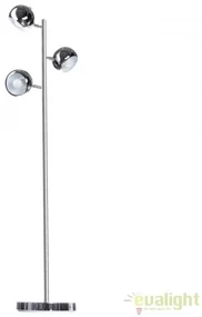 Lampadar modern design metalic cromat Trinton