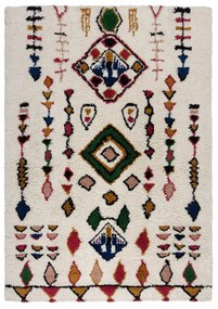 Covor crem țesut manual din lână 200x290 cm Moroccan Fes – Flair Rugs