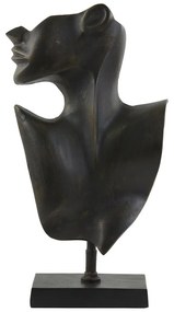 Statuetă din metal Face – Light &amp; Living