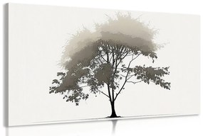 Tablou copac foios minimalist