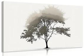 Tablou copac foios minimalist