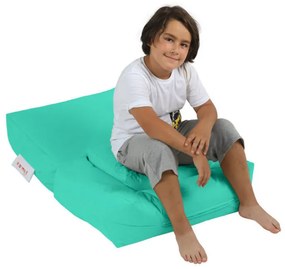 Fotoliu Puf Bean Bag Kids Single Seat, Turquoise