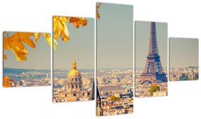 Tablou modern - Paris - Turnul Eiffel (125x70cm)