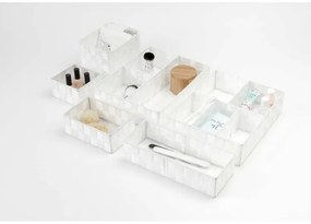Organizator Compactor TEX 32 x 25 x 8 cm, 5 piese, maro deschis