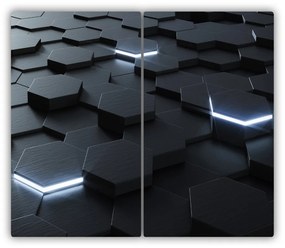 Tocator din sticla abstracțiune