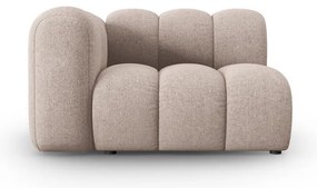 Modul pentru canapea bej (cu colț pe partea stângă ) Lupine – Micadoni Home