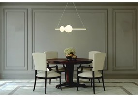 Lustră LED pe cablu dimabilă LED/11W/230V auriu Zambelis 22108