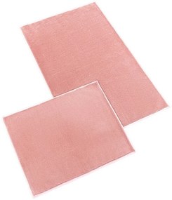 Bellatex Set covorașe de baie fără decupajBANYGOLD roz, 60 x 100, 60 x 50 cm