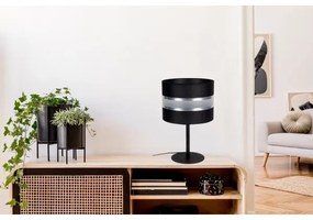 Lampă de masă CORAL 1xE27/60W/230V neagră