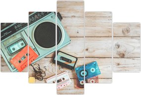 Tablou - Radio retro (150x105 cm)