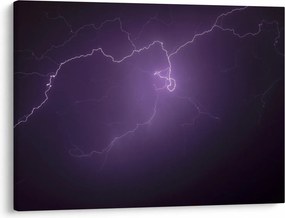 Tabloul cu fulger pe cer (70x50 cm)