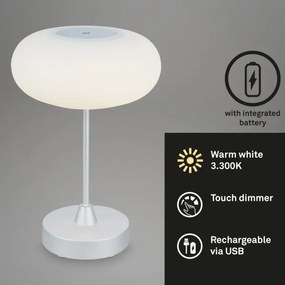Brilo - Lampă de masă reîncărcabilă, reglabilă pentru exterior OLANA LED/3W/5V IP44