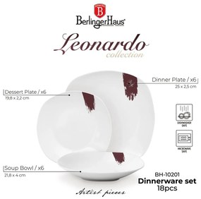 Set farfurii 18 piese Leonardo Berlinger Haus BH 10203