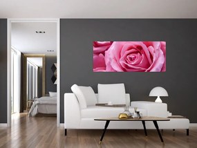Tablou cu trandafir (120x50 cm)