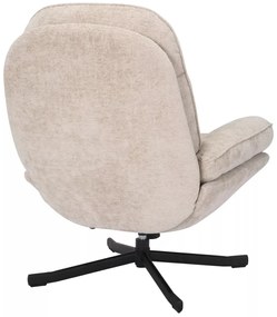 Fotoliu Harper bej/negru Tap.241