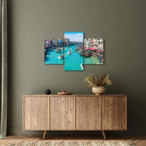 Tablou - Canalul Grande, Veneția, Italia (90x60 cm)