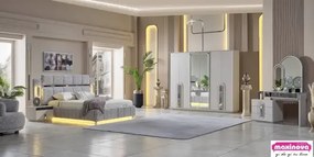 Mobilier dormitor dulap 6 usi,Parma