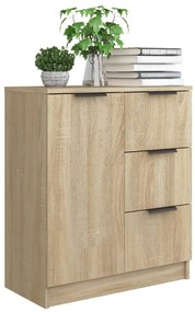 Servanta, stejar sonoma, 60x30x70 cm, lemn prelucrat 1, Stejar sonoma
