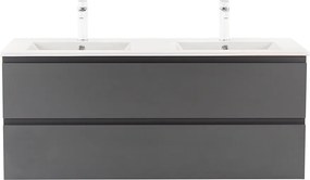 Vario Pull 120 dulap de bază cu chiuvetă stejar-antracite