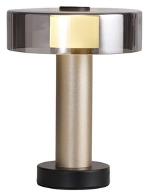 Veioza, Lampa de masa design modern Gin Small auriu