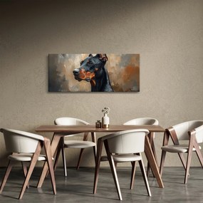 Tablou - Portretul lui Dobrman (120x50 cm)
