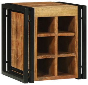 vidaXL Răcitor de vin 34.5x35x39 cm Lemn solid de acacia