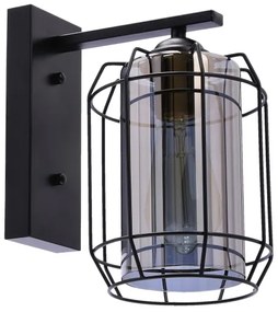 Lampă de perete JONERA 1xE27/40W/230V negru