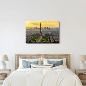Tablou - Panorama Parisului (90x60 cm)